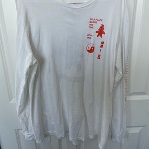 Mac Miller Swimming/Circle XL white long sleeve